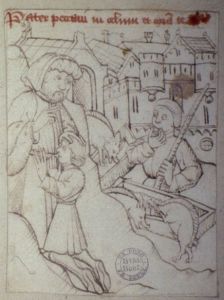 Bodleian Library - Douce f. 4, fol. 14c - 1460 (circa)