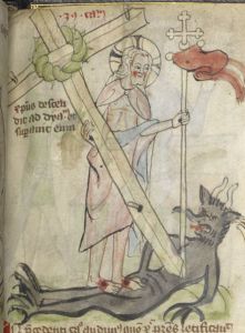 British Library - Harley MS 4996, fol. 29r - 14th century (second quarter)
