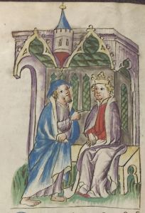 Universitätsbibliothek - Pal. germ. 432, fol. 19v - 1420 (circa)