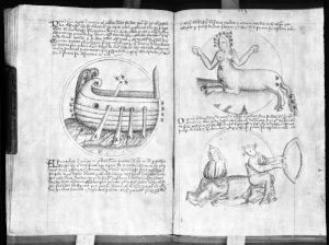 Scot, Michael p.106v-107r - 15th century