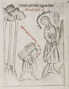 Bodleian Library - Douce 204, fol. 22r - 1430 (circa)
