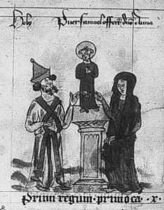 Bibliothèque royale de Belgique - 281-283 (cat. no. 2140), fol. 14r - 1390 (circa)