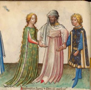 Biblioteca Nacional de España - Vitr. 25-7 (olim B. 19), fol. 8v - 1432