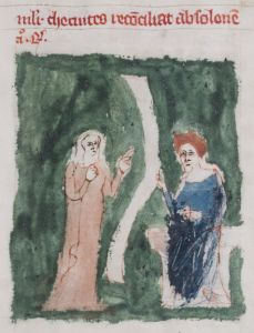 Stiftsbibliothek - Cod. 101, fol. 40r - 14th century (late)