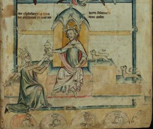 Badische Landesbibliothek - Karlsruhe 3378, fol. 29 - 14th century (middle)