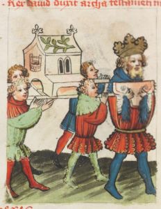 Benediktinerkollegium - Cod. membr. 8, fol. 36v - 1427