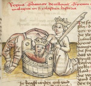 Universitätsbibliothek - germ. qu. 100, fol. 45r - 15th century (third quarter)