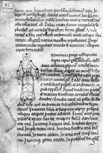 Bodleian Library - Digby 83, fol. 47v - 12th century