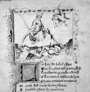 Bibliothèque nationale de France - fr. 373, fol. 24r - 14th century