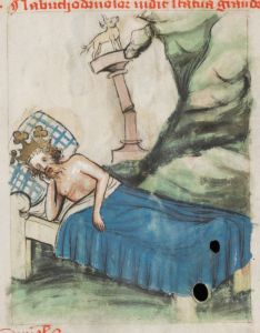Benediktinerkollegium - Cod. membr. 8, fol. 14r - 1427