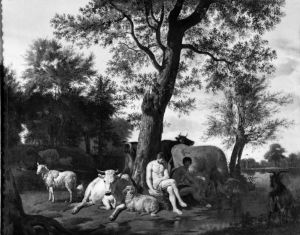 Velde, Adriaen van de (1636-1672) - 1663