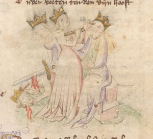 British Library - Add MS 11575, fol. 71r - 1410 (circa)