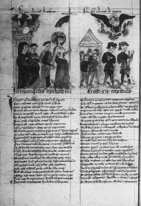 Bibliothèque royale de Belgique - 281-283 (cat. no. 2140), fol. 34v - 1390 (circa)