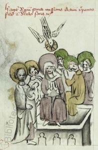 Biblioteca Apostolica Vaticana - Pal. lat. 1806, fol. 35v - 1401 (circa)