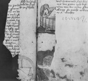 Staatsbibliothek - Cod. germ. 642, fol. 76v - 77r - 15th century