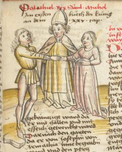 Universitätsbibliothek - germ. qu. 100, fol. 55r - 15th century (third quarter)