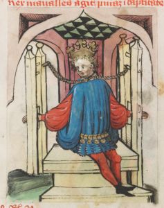 Benediktinerkollegium - Cod. membr. 8, fol. 16v - 1427