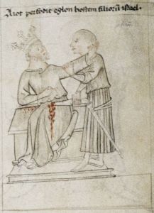 Bodleian Library - Douce 204, fol. 29v - 1430 (circa)