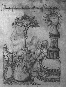 Biblioteca Nazionale Universitaria - I.II.11, fol. 9r - 15th century (second quarter)