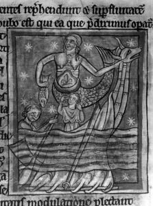 British Library - Harley MS 4751, fol. 47v - 13th century (second quarter)