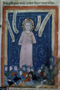 Biblioteca Corsiniana - 55.K.2 (Rossi 17), fol. 27v - 14th century (first half)