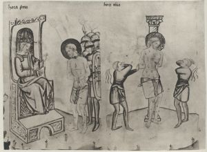 Fitzwilliam Museum - 43-1950, fol. 21v - 1370 (circa)