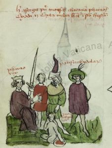 Biblioteca Apostolica Vaticana - Pal. lat. 1806, fol. 13r - 1401 (circa)