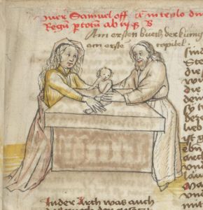 Universitätsbibliothek - germ. qu. 100, fol. 8r - 15th century (third quarter)