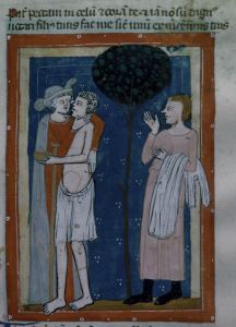 Biblioteca Corsiniana - 55.K.2 (Rossi 17), fol. 25r - 14th century (first half)