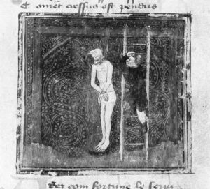 Guillaume de Lorris and Jean de Meun p.34r - 14th century (late)