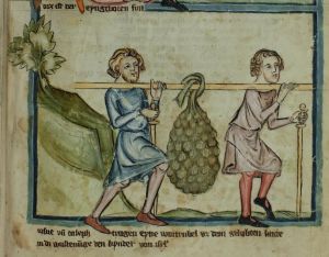 Badische Landesbibliothek - Karlsruhe 3378, fol. 69 - 14th century (middle)