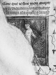 Guillaume de Lorris and Jean de Meun p.6v - 14th century