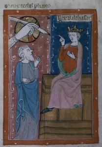 Biblioteca Corsiniana - 55.K.2 (Rossi 17), fol. 13r - 14th century (first half)