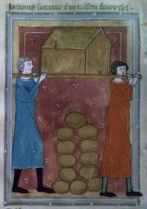 Biblioteca Corsiniana - 55.K.2 (Rossi 17), fol. 23r - 14th century (first half)
