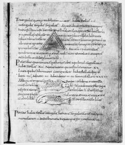 Biblioteca Apostolica Vaticana - Vat. lat. 645, fol. 61r - 845 (circa)