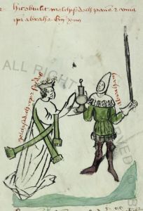 Biblioteca Apostolica Vaticana - Pal. lat. 1806, fol. 18r - 1401 (circa)
