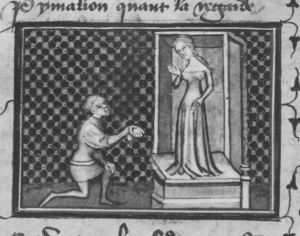 Guillaume de Lorris and Jean de Meun p.192r - 14th century (second half)