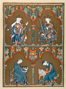 Morgan Library and Museum - M.240, fol. 8r - 1233 (circa)