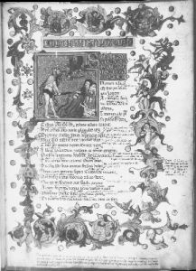 Seneca, Lucius Annaeus p.2r - 15th century
