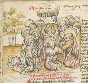Universitätsbibliothek - germ. qu. 100, fol. 75v - 15th century (third quarter)