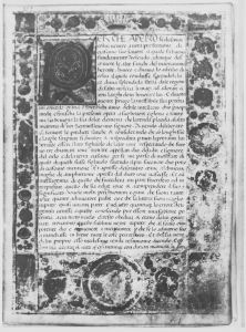 Biblioteca Nacional de España - MS 10071, fol. 1r - 15th century