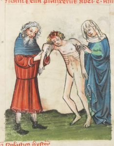 Benediktinerkollegium - Cod. membr. 8, fol. 27r - 1427