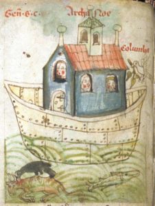 British Library - Harley MS 4996, fol. 5v - 14th century (second quarter)