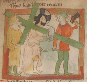 Bayerische Staatsbibliothek - Cgm 5249(44 a, fol. 3v - 14th century (second half)
