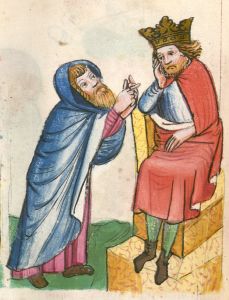 Bayerische Staatsbibliothek - Clm 3003, fol. 13v - 14th century (second half)