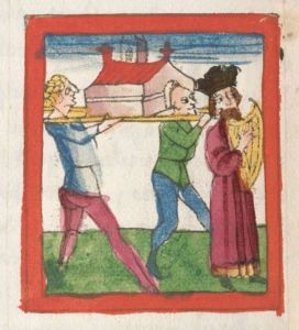 Bayerische Staatsbibliothek - Cgm 1126, fol. 185v - 1463