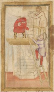 Bibliothèque de l'Arsenal - 593, fol. 28r - 14th century (second half)