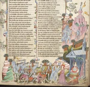 John Rylands Library - English MS 1, fol. 50r - 15th century (middle)