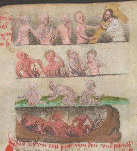 Bayerische Staatsbibliothek - Cgm 5249(44 b, fol. 1v - 15th century (first half)