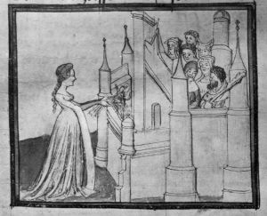 Guillaume de Lorris and Jean de Meun p.138v b - 1400 (circa)
